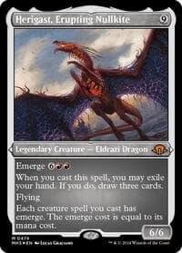 Herigast, Erupting Nullkite (Foil Etched) - Modern Horizons 3 - Magic: The Gathering card