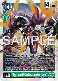 TyrantKabuterimon - Beginning Observer - Digimon Card Game card
