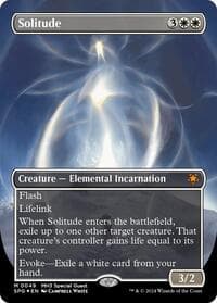 Solitude (Borderless) (Textured Foil) - Special Guests - Magic: The Gathering card