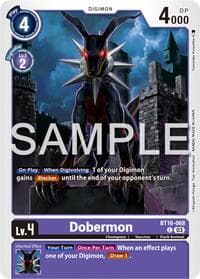 Dobermon - Beginning Observer - Digimon Card Game card