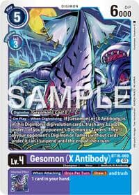 Gesomon (X Antibody) - Beginning Observer - Digimon Card Game card