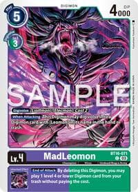 MadLeomon - Beginning Observer - Digimon Card Game card