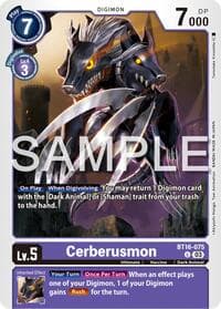 Cerberusmon - Beginning Observer - Digimon Card Game card