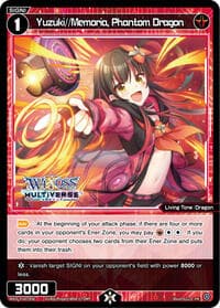 Yuzuki//Memoria, Phantom Dragon (April 2024) - Promo Cards - WIXOSS card