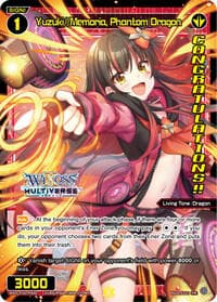 Yuzuki//Memoria, Phantom Dragon (April 2024) (Winner) - Promo Cards - WIXOSS card
