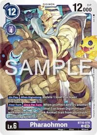 Pharaohmon - Beginning Observer - Digimon Card Game card