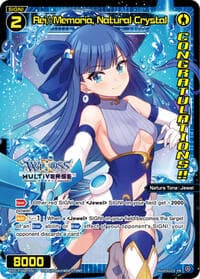 Rei//Memoria, Natural Crystal (April 2024) (Winner) - Promo Cards - WIXOSS card