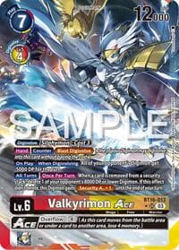 Valkyrimon ACE (Alternate Art) - Beginning Observer - Digimon Card Game card