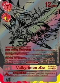 Valkyrimon ACE (Textured) - Beginning Observer - Digimon Card Game card