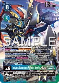 Imperialdramon: Fighter Mode ACE (Alternate Art) - Beginning Observer - Digimon Card Game card