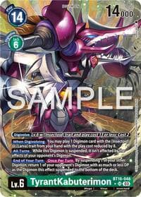 TyrantKabuterimon (Alternate Art) - Beginning Observer - Digimon Card Game card
