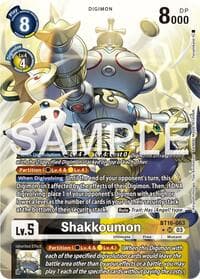 Shakkoumon (Alternate Art) - Beginning Observer - Digimon Card Game card