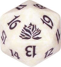 Beatdown Box Set Spindown Die - White - Wizards of the Coast Dice - Life Counters card