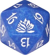 Beatdown Box Set Spindown Die - Blue - Wizards of the Coast Dice - Life Counters card