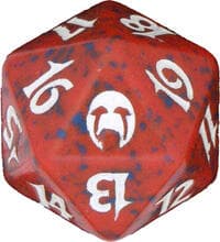 Apocolypse Spindown Die - Red - Wizards of the Coast Dice - Life Counters card