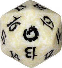 Torment Spindown Die - White - Wizards of the Coast Dice - Life Counters card
