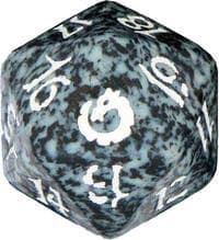 Torment Spindown Die - Black - Wizards of the Coast Dice - Life Counters card