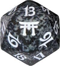 Champions of Kamigawa Spindown Die - Black - Wizards of the Coast Dice - Life Counters card