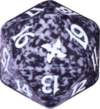 Betrayers of Kamigawa Spindown Die - Black - Wizards of the Coast Dice - Life Counters card