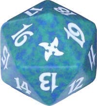 Betrayers of Kamigawa Spindown Die - Green - Wizards of the Coast Dice - Life Counters card