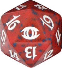 Future Sight Spindown Die - Red - Wizards of the Coast Dice - Life Counters card