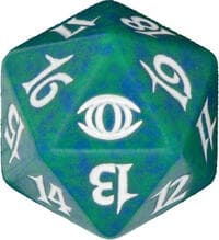 Future Sight Spindown Die - Green - Wizards of the Coast Dice - Life Counters card