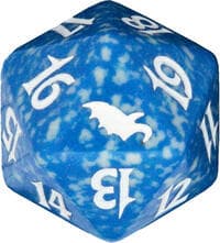 Shadowmoor Spindown Die - Blue - Wizards of the Coast Dice - Life Counters card