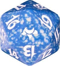 Eventide Spindown Die - Blue - Wizards of the Coast Dice - Life Counters card