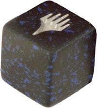 Planechase Planar Die - Blue Flecks - Wizards of the Coast Dice - Life Counters card