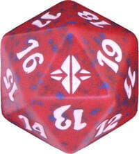 Rise of the Eldrazi Spindown Die - Red - Wizards of the Coast Dice - Life Counters card