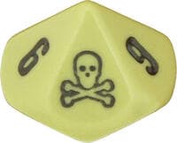 Mirrodin Besieged Infect Spindown Die - Wizards of the Coast Dice - Life Counters card