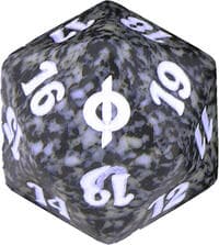 New Phyrexia Spindown Die - Black - Wizards of the Coast Dice - Life Counters card