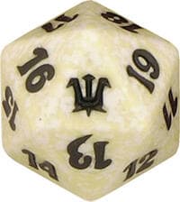 Innistrad Spindown Die - White - Wizards of the Coast Dice - Life Counters card