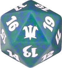Innistrad Spindown Die - Green - Wizards of the Coast Dice - Life Counters card