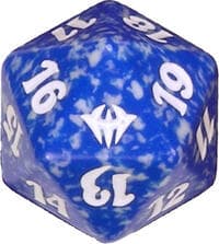 Dark Ascension Spindown Die - Blue - Wizards of the Coast Dice - Life Counters card