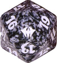 Dark Ascension Spindown Die - Black - Wizards of the Coast Dice - Life Counters card
