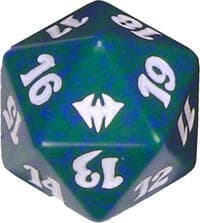 Dark Ascension Spindown Die - Green - Wizards of the Coast Dice - Life Counters card