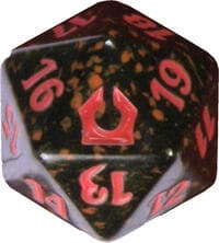 Return to Ravnica Spindown Die - Rakdos - Wizards of the Coast Dice - Life Counters card