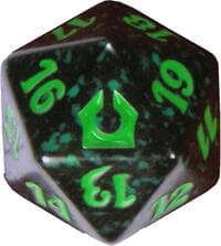 Return to Ravnica Spindown Die - Golgari - Wizards of the Coast Dice - Life Counters card