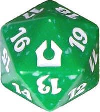 Return to Ravnica Spindown Die - Selesnya - Wizards of the Coast Dice - Life Counters card