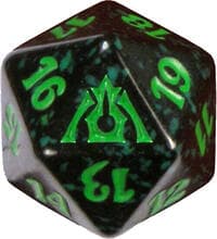 Dragon's Maze Spindown Die - Golgari - Wizards of the Coast Dice - Life Counters card