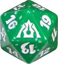 Dragon's Maze Spindown Die - Selesnya - Wizards of the Coast Dice - Life Counters card