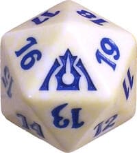 Dragon's Maze Spindown Die - Azorius - Wizards of the Coast Dice - Life Counters card