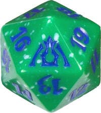 Dragon's Maze Spindown Die - Simic - Wizards of the Coast Dice - Life Counters card