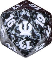 Theros Spindown Die - Black - Wizards of the Coast Dice - Life Counters card
