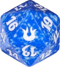 Born of the Gods Spindown Die - Blue - Wizards of the Coast Dice - Life Counters card