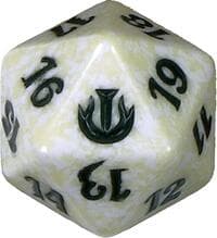 Journey into Nyx Spindown Die - White - Wizards of the Coast Dice - Life Counters card