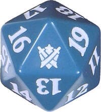 Khans of Tarkir Spindown Die - Blue - Wizards of the Coast Dice - Life Counters card
