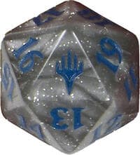 Duel Decks Anthology Spindown Die - Grey - Wizards of the Coast Dice - Life Counters card
