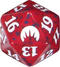 Magic Origins Spindown Die - Red - Wizards of the Coast Dice - Life Counters card